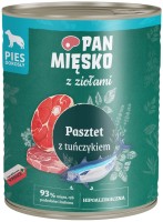 Photos - Dog Food PAN MIESKO Adult Herbs with Tuna 