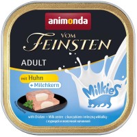 Photos - Cat Food Animonda Adult Vom Feinsten Chicken/Milk Centre 100 g 