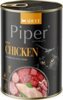 Photos - Cat Food Piper Cat Canned Adult Chicken 400 g 