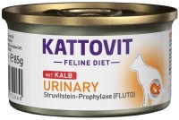 Photos - Cat Food Kattovit Urinary Canned with Veal  85 g