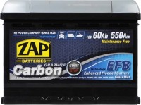 Photos - Car Battery ZAP Carbon EFB