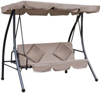 Canopy Swing Outsunny 2-in-1 Swing Seat Daybed with Canopy 