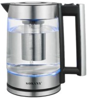 Photos - Electric Kettle SOKANY SK-09062 1800 W 1.8 L  stainless steel