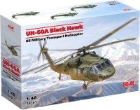 Photos - Model Building Kit ICM UH-60A Black Hawk (1:48) 48361 