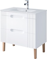 Photos - Washbasin cabinet Comad Fiji SET-FW LAVA 80 