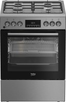 Photos - Cooker Beko FBMA 62330 TXDSN stainless steel