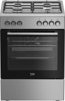 Photos - Cooker Beko FBE 62130 GXDN stainless steel