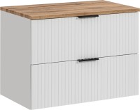 Photos - Washbasin cabinet Comad Adel SET-ADW B 80 