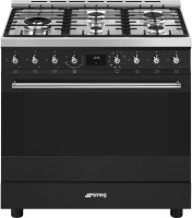 Photos - Cooker Smeg Classica C95GMCMB2 black