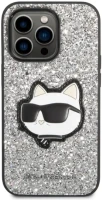 Photos - Case Karl Lagerfeld Glitter Choupette Patch for iPhone 14 Pro 