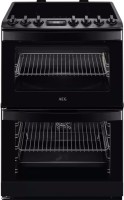 Photos - Cooker AEG CIB6743MCB black