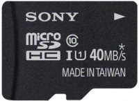 Memory Card Sony microSD 40 Mb/s UHS-I 16 GB