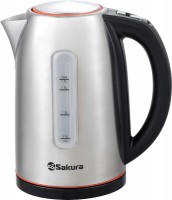 Photos - Electric Kettle Sakura SA-2121 2200 W 1.7 L  stainless steel