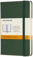 Photos - Notebook Moleskine Ruled Notebook Pocket Green 