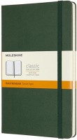 Photos - Notebook Moleskine Ruled Notebook Large Green 