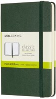 Photos - Notebook Moleskine Plain Notebook Pocket Green 