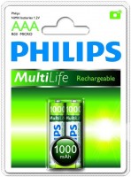 Battery Philips MultiLife 2xAAA 1000 mAh 