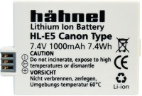 Camera Battery Hahnel HL-E5 