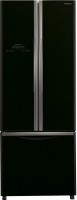 Photos - Fridge Hitachi R-WB480PUC2 GBK black