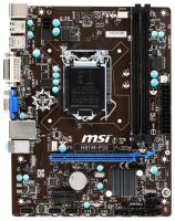 Photos - Motherboard MSI H81M-P33 