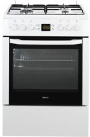 Photos - Cooker Beko CSM 62322 DW white