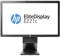 Photos - Monitor HP E221c 22 "  black