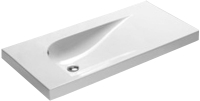 Photos - Bathroom Sink Hatria Grandangolo Y0VA G-100 1000 mm