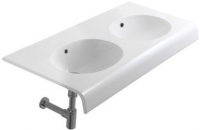 Photos - Bathroom Sink Globo Bowl+ BP110.BI 1100 mm