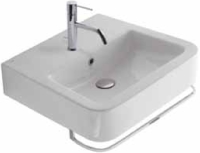 Photos - Bathroom Sink Globo Stone SS011.BI 580 mm