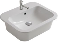 Photos - Bathroom Sink Globo Stone SSN55.BI 550 mm