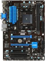 Photos - Motherboard MSI A55-G41 PC Mate 