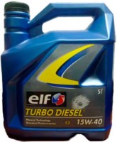 Photos - Engine Oil ELF Turbo Diesel 15W-40 5 L