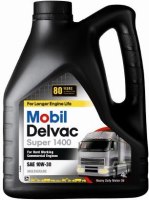 Photos - Engine Oil MOBIL Delvac Super 1400 10W-30 4 L