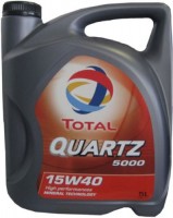 Photos - Engine Oil Total Quartz 5000 15W-40 5 L
