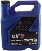 Photos - Engine Oil ELF Performance Trophy DX 15W-40 5 L