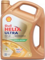 Photos - Engine Oil Shell Helix Ultra 0W-40 4 L