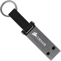 Photos - USB Flash Drive Corsair Voyager Mini USB 3.0 64 GB
