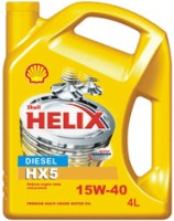 Photos - Engine Oil Shell Helix HX5 Diesel 15W-40 4 L