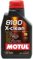 Photos - Engine Oil Motul 8100 X-clean 5W-40 1 L