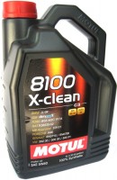 Photos - Engine Oil Motul 8100 X-clean 5W-40 5 L