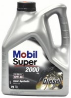 Photos - Engine Oil MOBIL Super 2000 X1 Diesel 10W-40 4 L