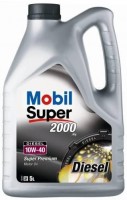 Photos - Engine Oil MOBIL Super 2000 X1 Diesel 10W-40 5 L