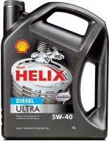 Engine Oil Shell Helix Ultra Diesel 5W-40 4 L