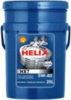 Engine Oil Shell Helix HX7 5W-40 20 L