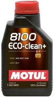 Photos - Engine Oil Motul 8100 Eco-Clean Plus 5W-30 1 L