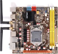 Photos - Motherboard ZOTAC H77ITX-B-E 