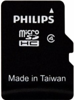 Photos - Memory Card Philips microSDHC Class 4 4 GB