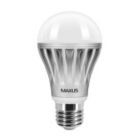 Photos - Light Bulb Maxus 1-LED-249 A60 10W 3000K E27 AL 