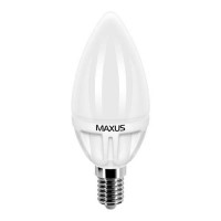 Photos - Light Bulb Maxus 1-LED-251 C37 CL-F 4W 3000K E14 CR 