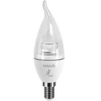 Photos - Light Bulb Maxus Sakura 1-LED-331 C37 CT-C 4W 3000K E14 AL 